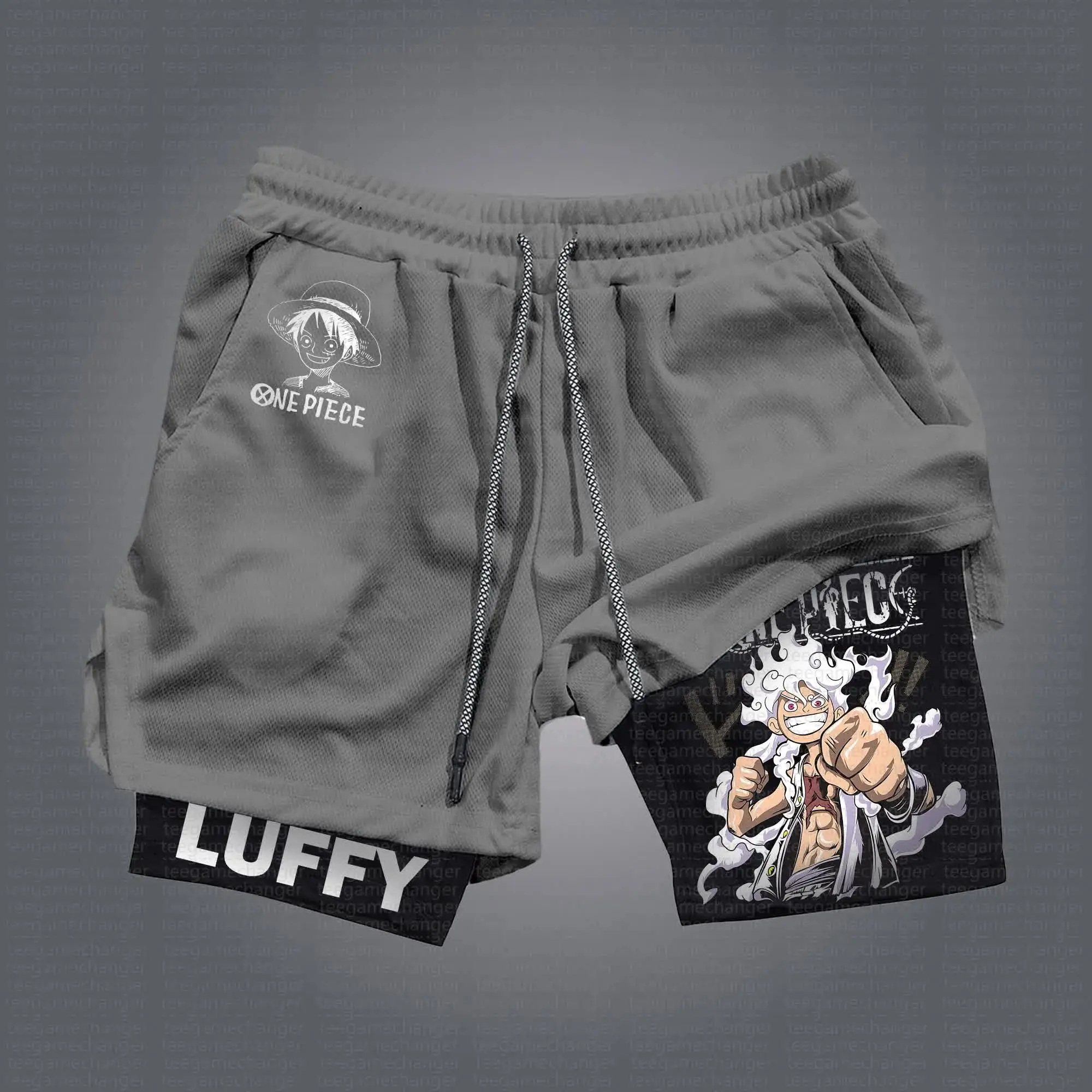 Summer Clothing Layering - 2025 One Piece Luffy Anime Herren