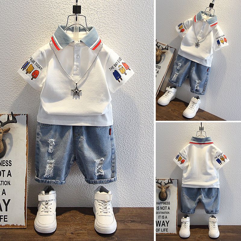 Summer Clothing Reviews - Jungen 2025 Sommer-Outfit, T-Shirt und Jeans,
