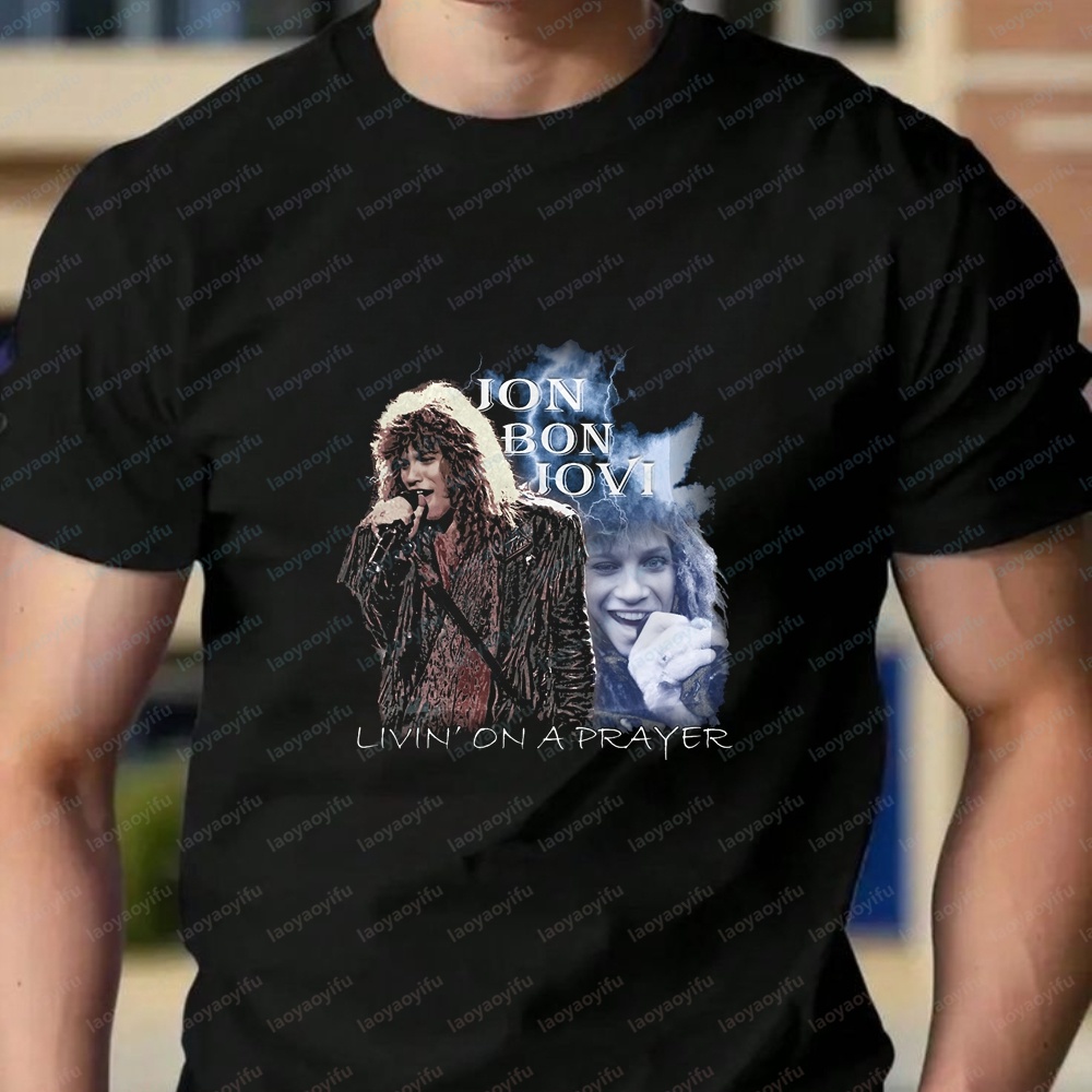 Summer Clothing Reviews - Koreanische Herrenbekleidungs-Rezension: Bon Jovi Sommer-Kurzarmshirt, geeignet
