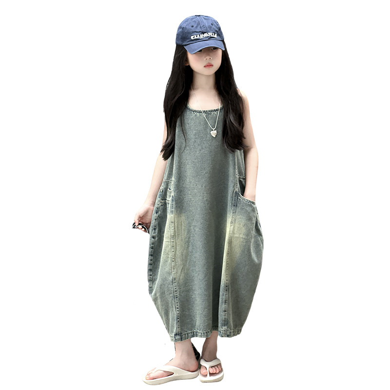 Yours Summer Clothing - Vintage Blau Kinder Mädchen Hohe Qualität