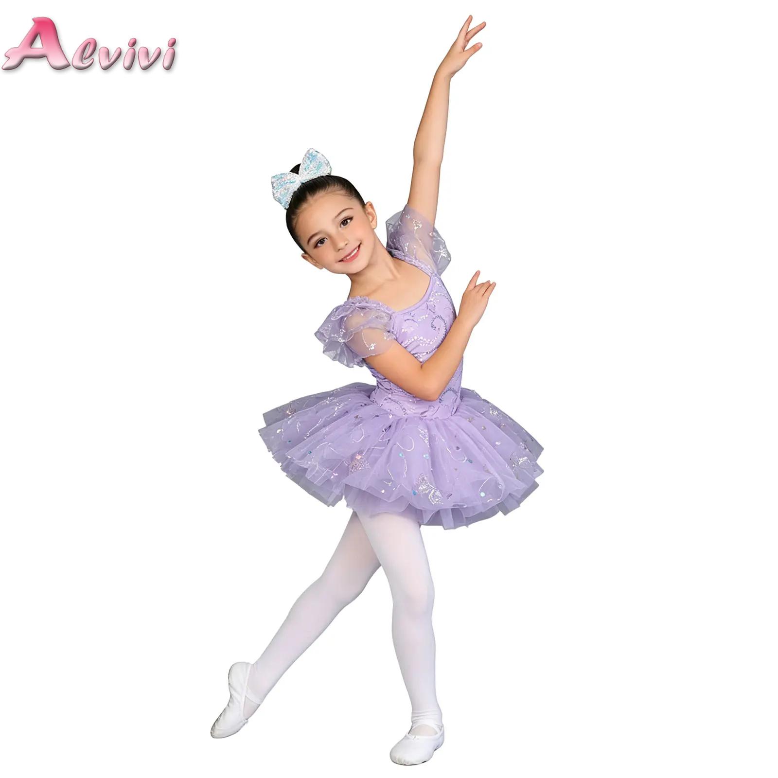 Yours Summer Clothing - Kinder Prinzessinnen-Aufführungskleidung Elegantes Ballettkleid Trikots für
