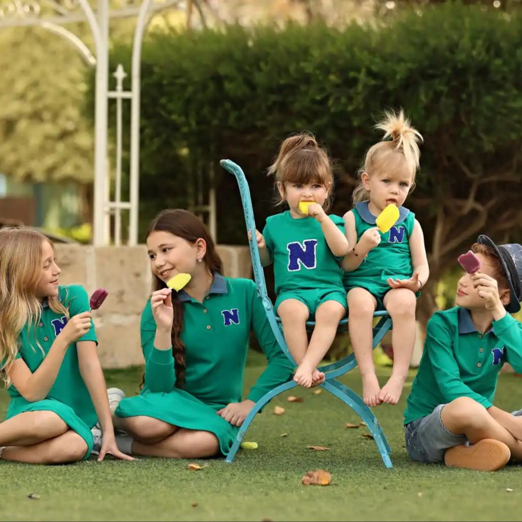 Summer Clothing For Baby Boy - 2026 Mali's SS Grüne Polo-Kollektion Kinder