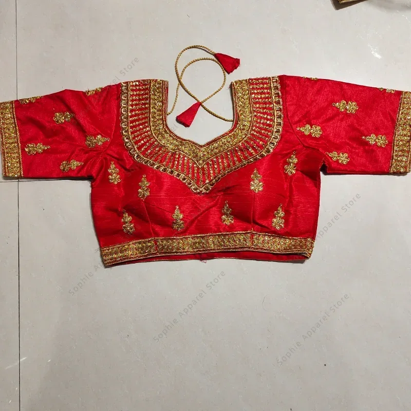 Summer Clothing Pakistan - Traditionelle indische Kleidung Sari Tops Damen