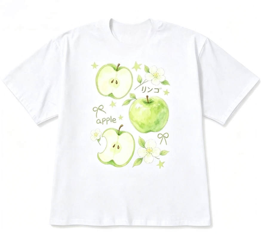 Damenkleidung Y2k Apfel-Print  – Summer Clothing Reviews Bewertung und Preis