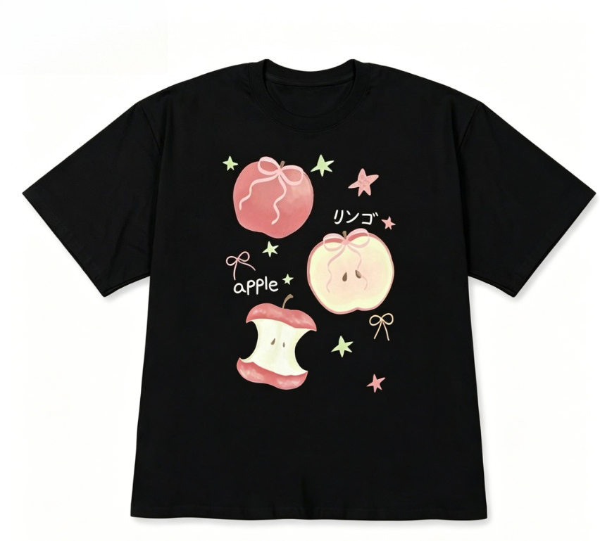 Damenkleidung Y2k Apfel-Print  – Summer Clothing Reviews Bewertung und Preis