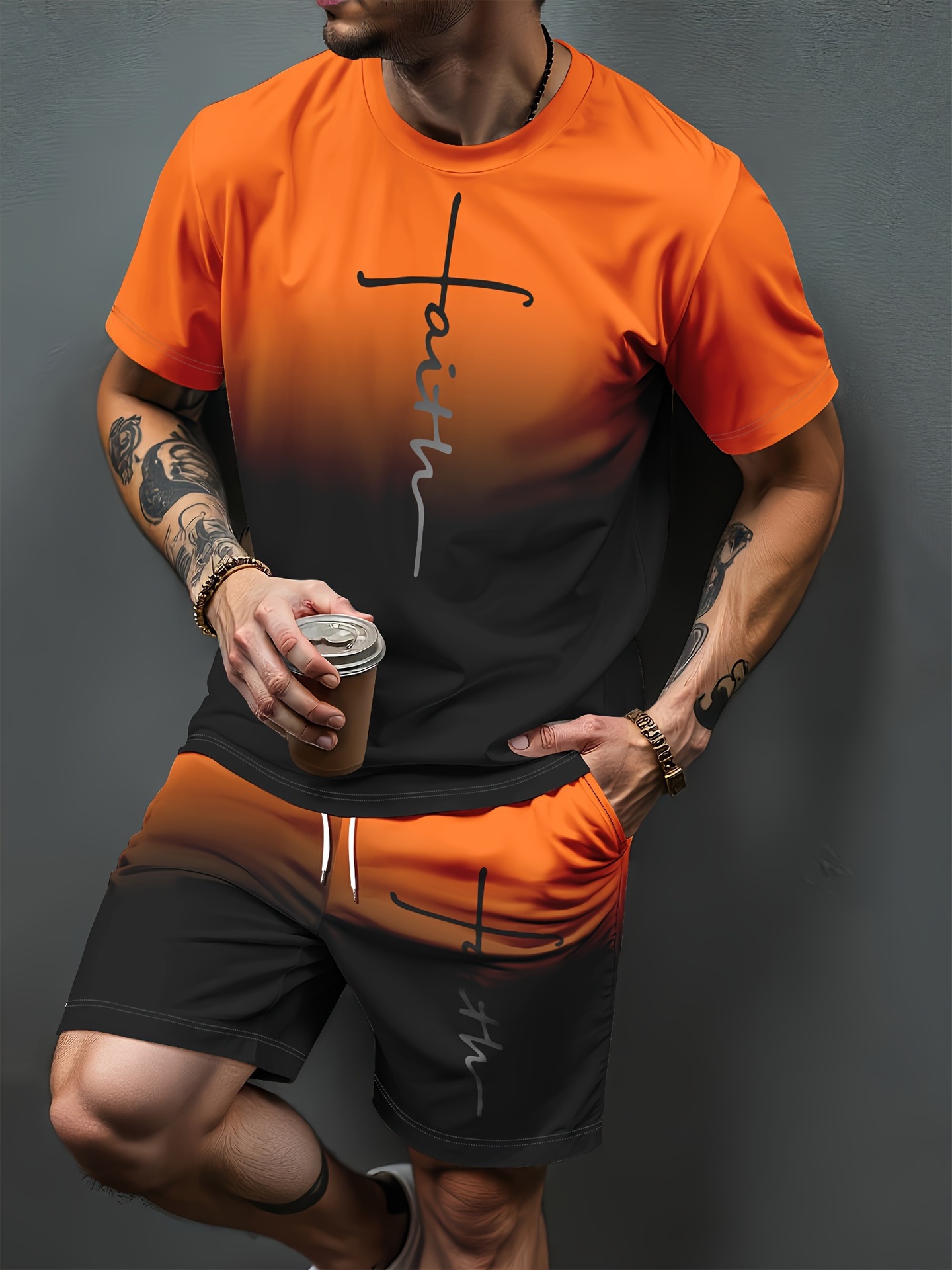 Farbverlauf Buchstabenmuster 3 – Summer Clothing For Women Bewertung und Preis
