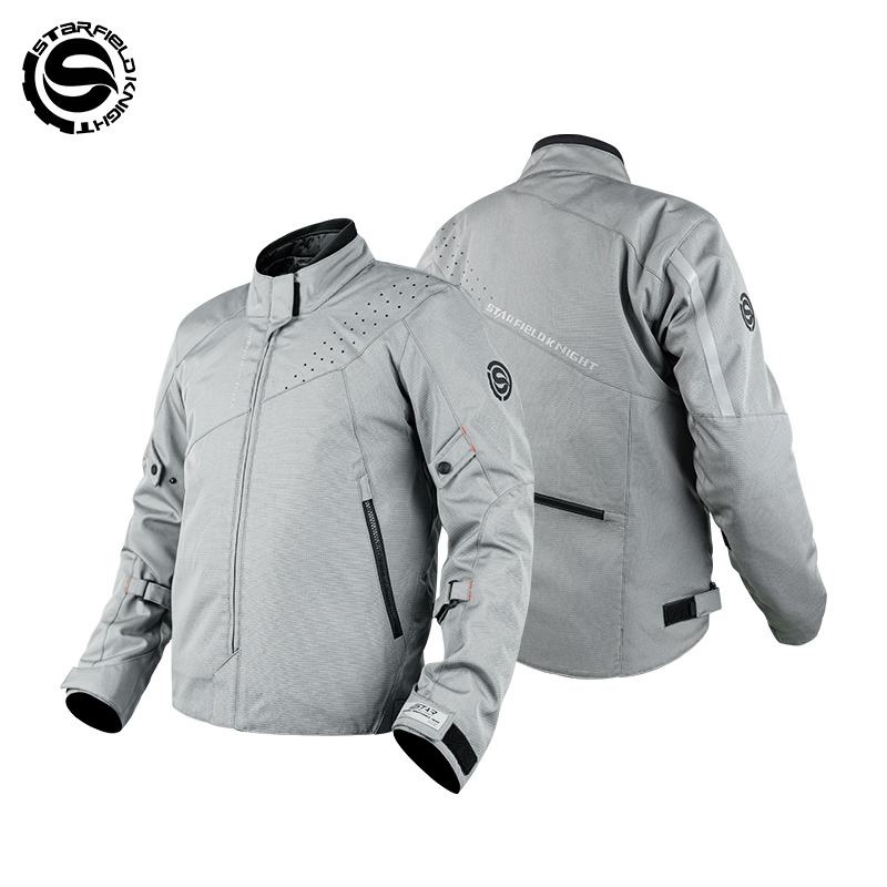 SFK Graue Motorrad-Reitbekleid – Summer Knights Clothing Bewertung und Preis