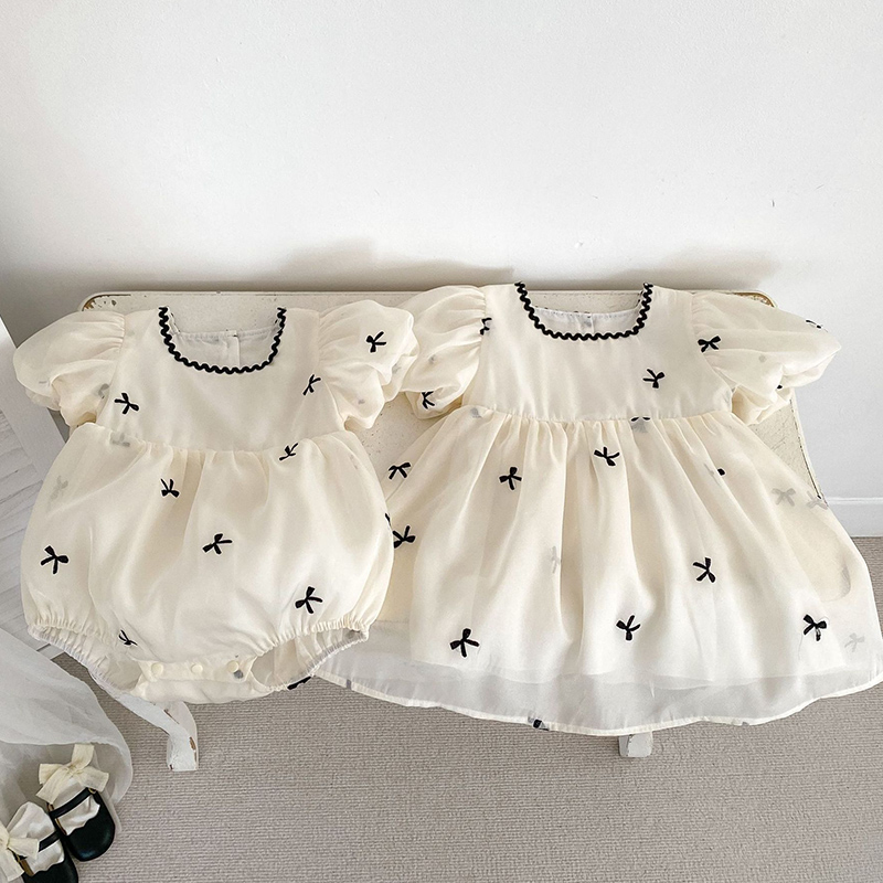 Kinder Schwestern Kleidung Som – Summer Gauze Clothing Bewertung und Preis