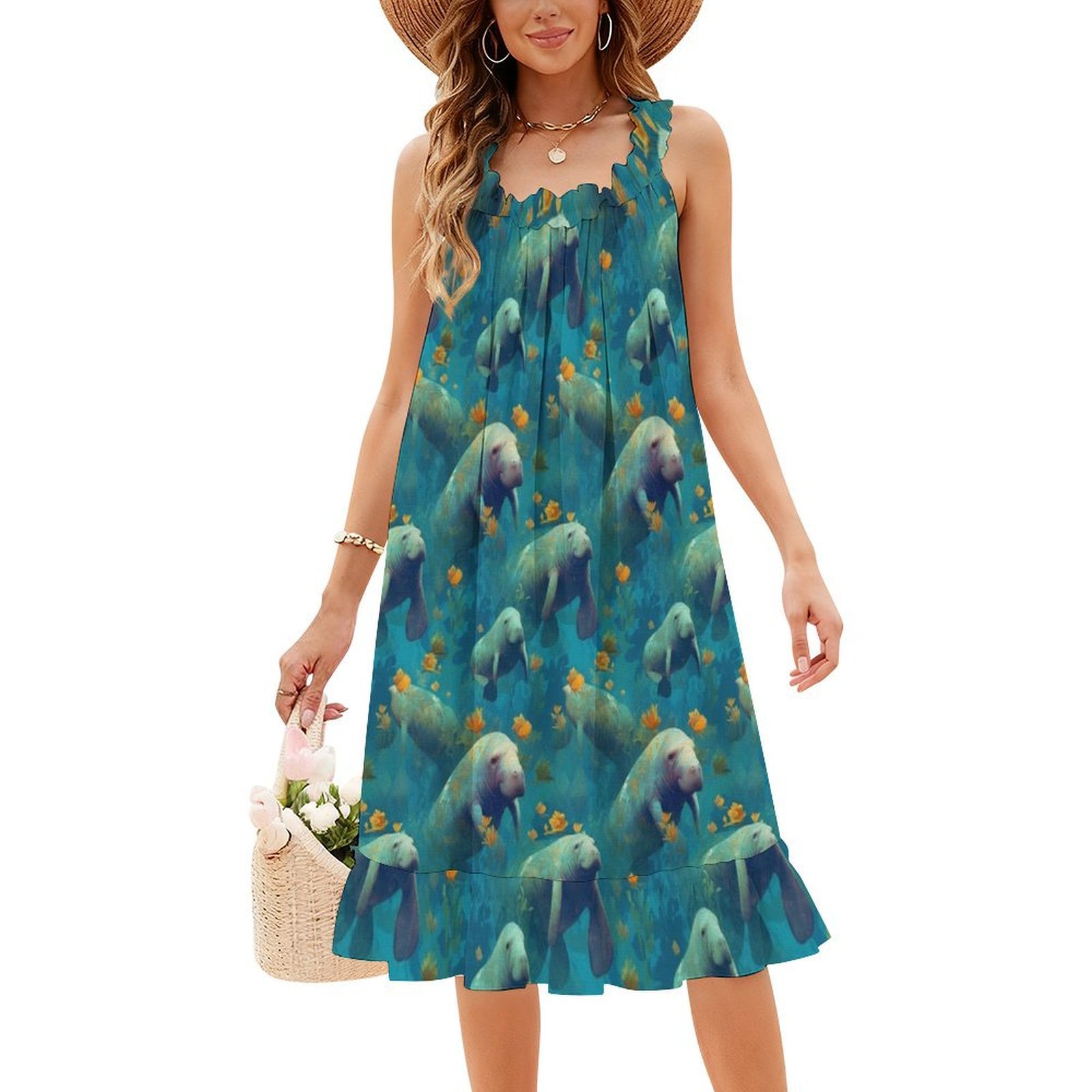 Niedliches Manatees-Muster auf – Summer Clothing Patterns Bewertung und Preis