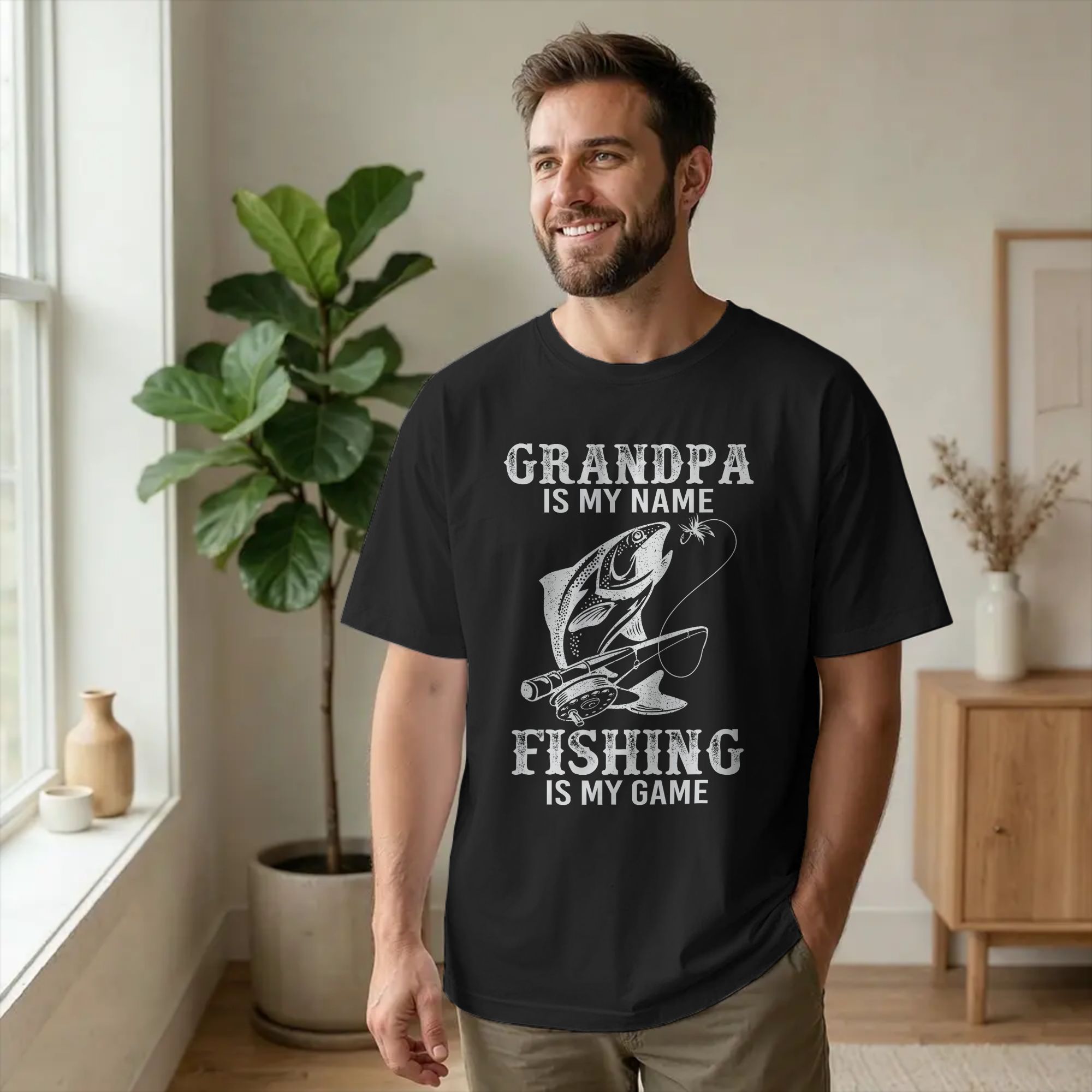 Lässiges T-Shirt „Opa ist mein – Summer Clothing Name Ideas Bewertung und Preis
