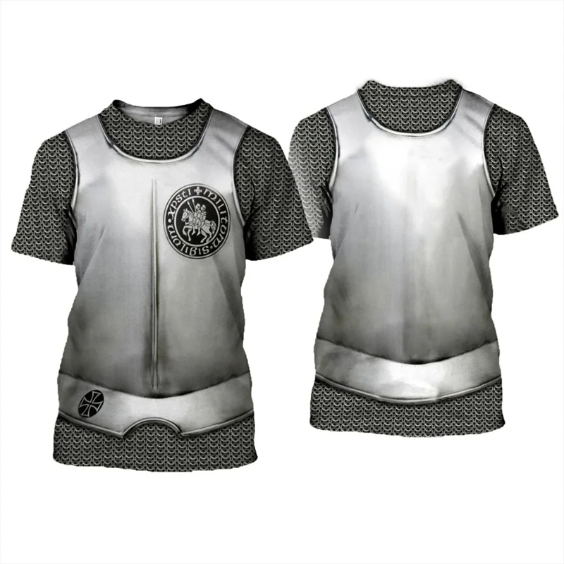 Ritter Templer Grafik T-Shirt  – Summer Knights Clothing Bewertung und Preis
