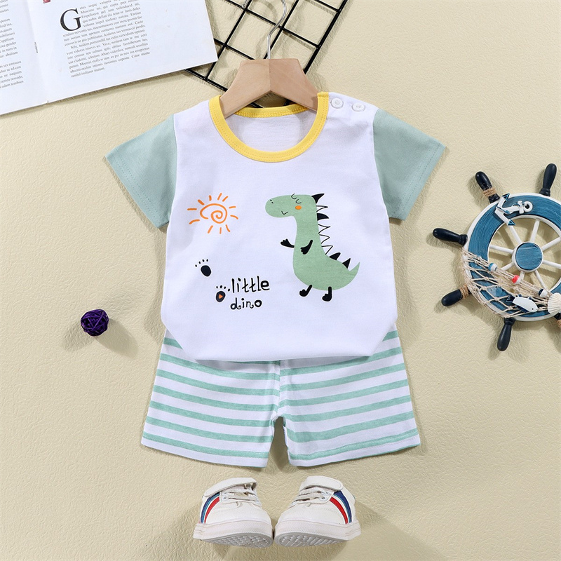 Baumwolle T-shirts + Shorts 2- – Summer Clothing For Baby Boy Bewertung und Preis
