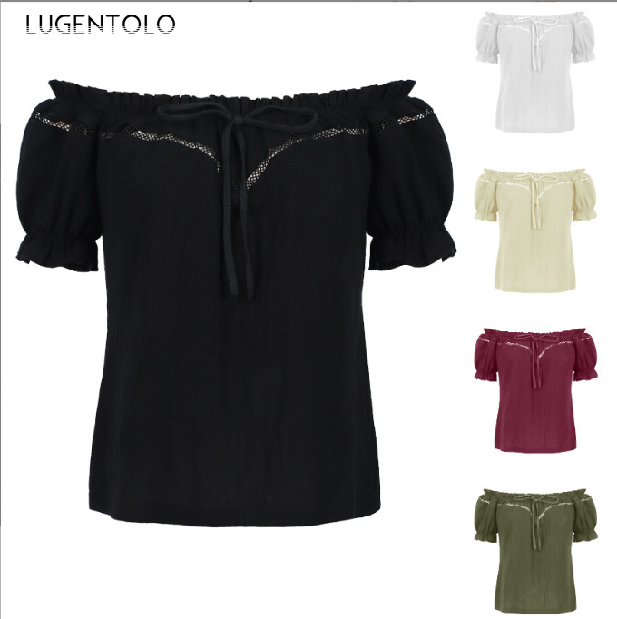 Frauen Retro Shirt Dark Renais – Summer Renaissance Clothing Bewertung und Preis