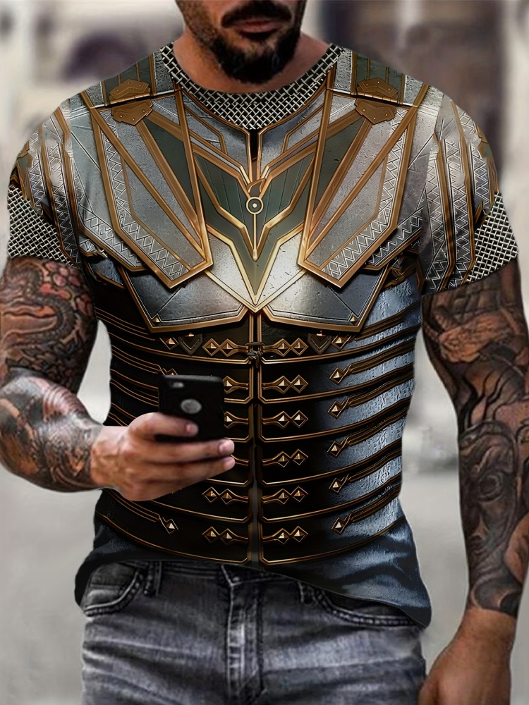 Herren 3D-gedrucktes Street Kn – Summer Knights Clothing Bewertung und Preis