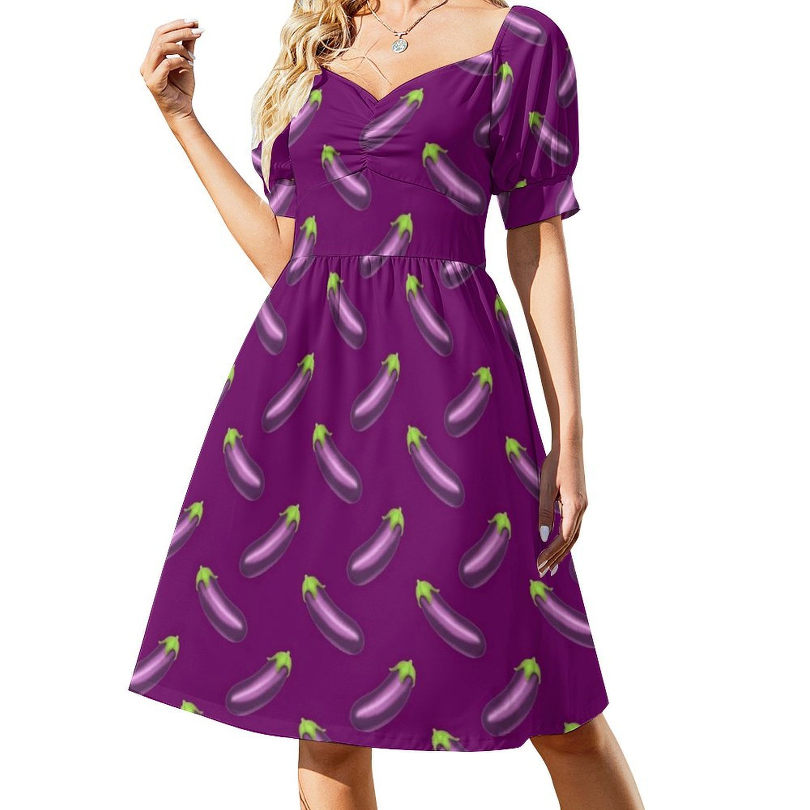 Auberginenmuster Boho Chic Kle – Summer Clothing Patterns Bewertung und Preis
