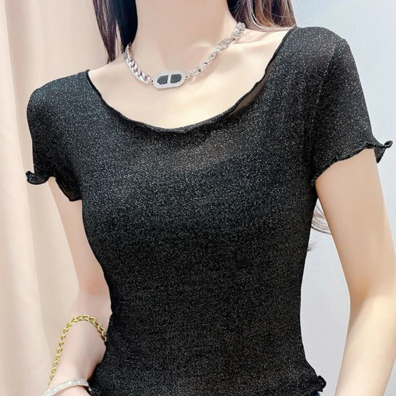 Kurzärmliges Damen-T-Shirt mit – Summer Clothing Reviews Bewertung und Preis