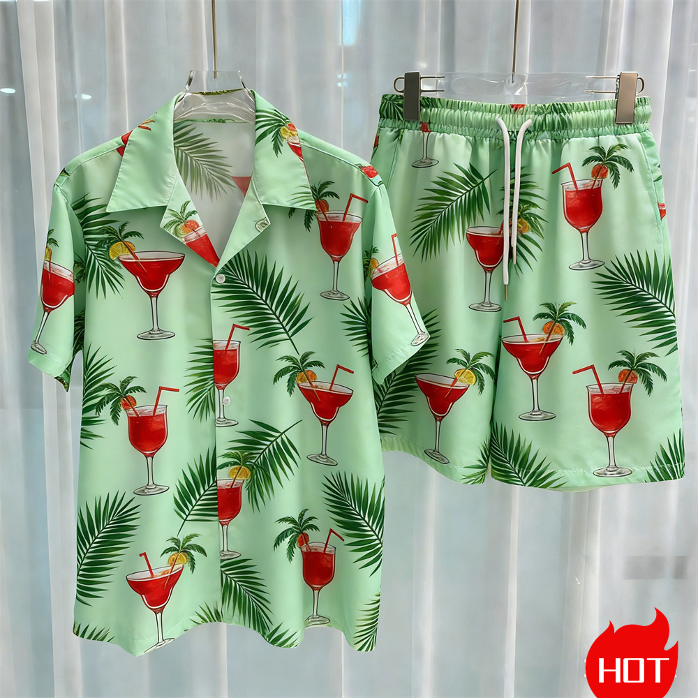 Sommer-Herrenhemd-Sets mit Pfl – Summer Clothing Patterns Bewertung und Preis