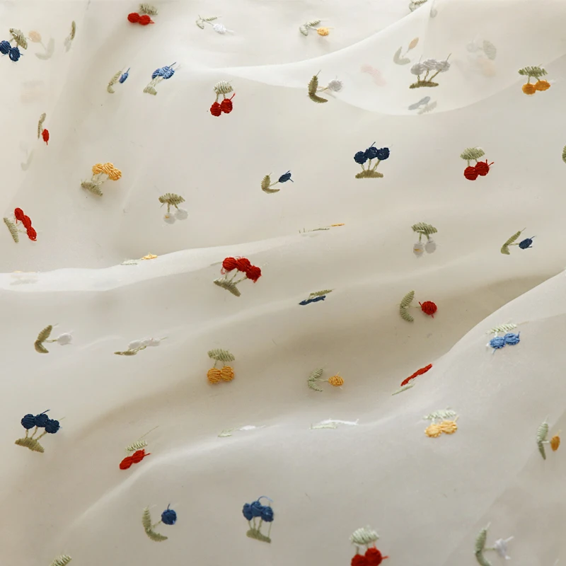 145 x 50 cm weißer Obst-Sticke – Summer Gauze Clothing Bewertung und Preis