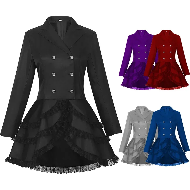 Damen Gothic Kleid Spitze Perf – Summer Renaissance Clothing Bewertung und Preis