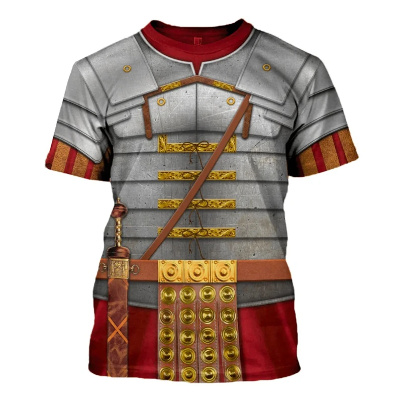 T-Shirt mit mittelalterlichem  – Summer Knights Clothing Bewertung und Preis